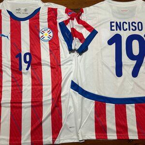 PARAGUAY Nat'l Team JULIO ENCISO Men's JERSEY Sz M,L,XL,2XL New w tags by PUMA